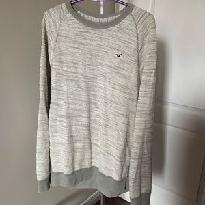 Hollister textured crewneck